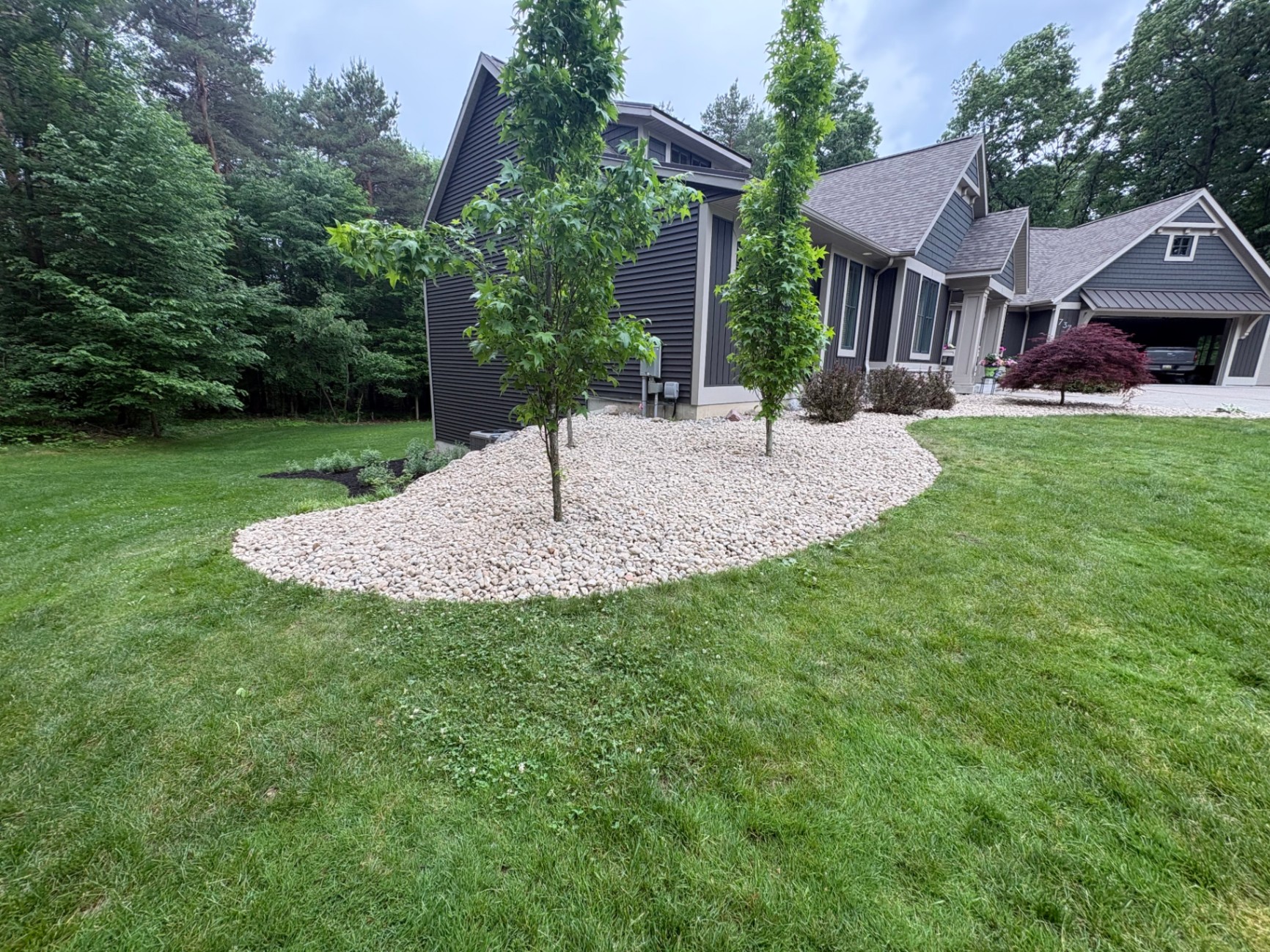 Front Slope Rock Feature